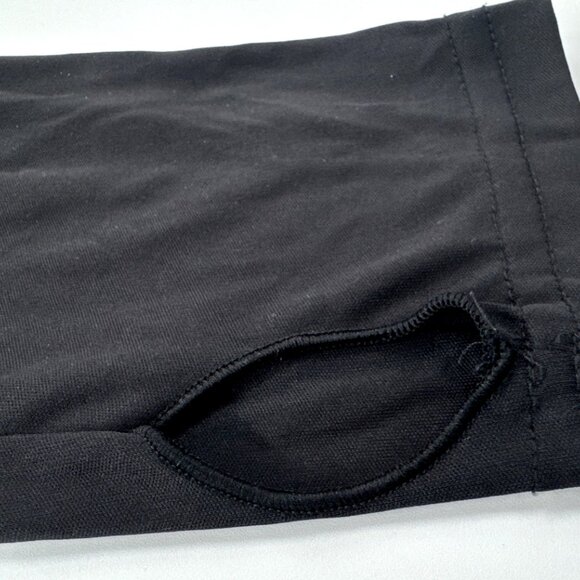 US Marines Shirt Mens Medium Black Long Sleeve Performance Running Gym USA Made - Picture 5 of 10